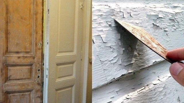 Как отреставрировать деревянную дверь