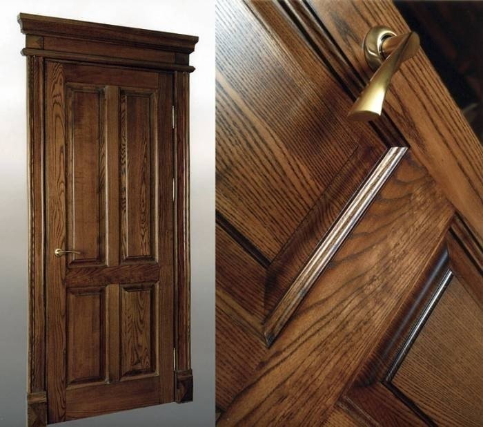 Покрытие для деревянных дверей