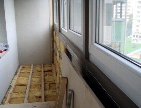 Утеплить балкон в панельном доме