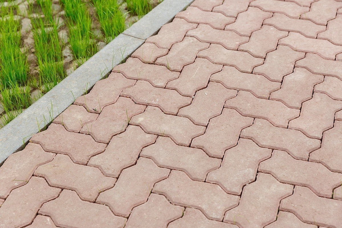 Вибролитая тротуарная плитка