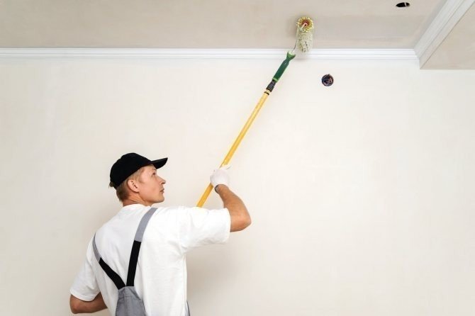 Краскопульт для покраски стен и потолков