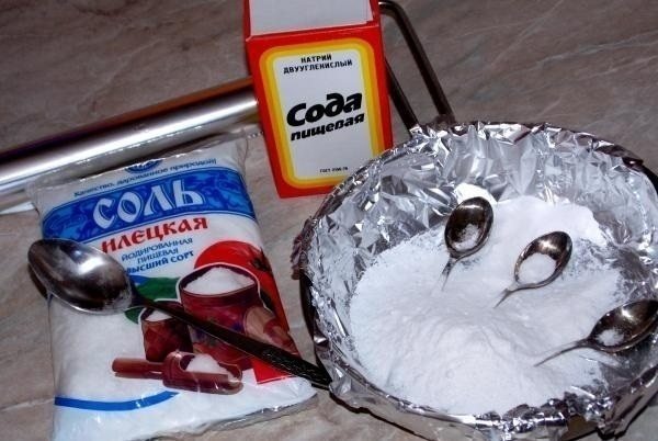 Очистить серебро в домашних условиях