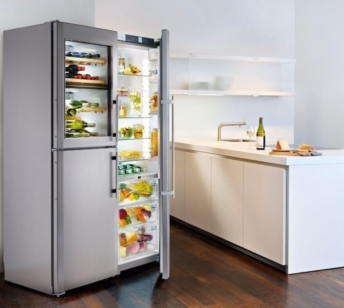 Холодильник liebherr side by side