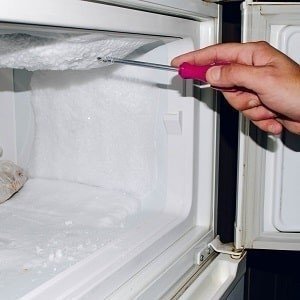 Морозилка старого холодильника