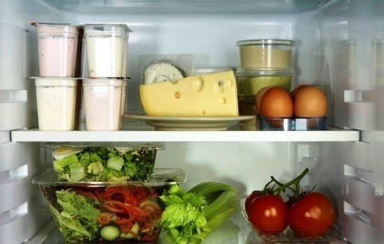 Сохранения продуктов на холодильник