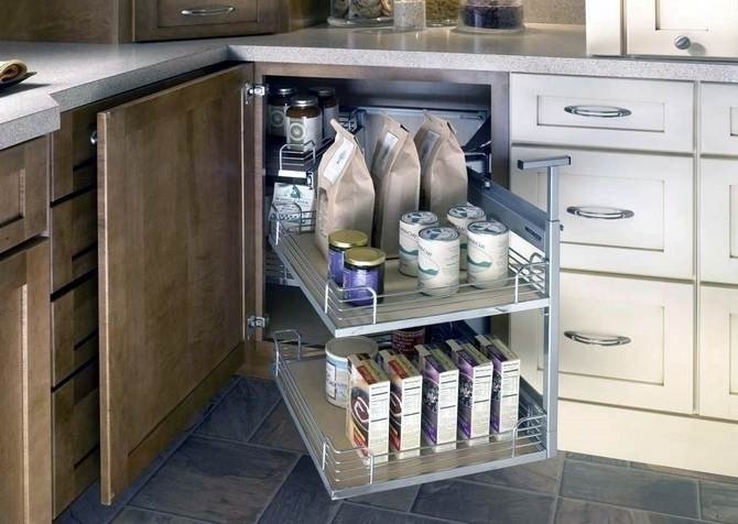 Функциональные шкафы для кухни