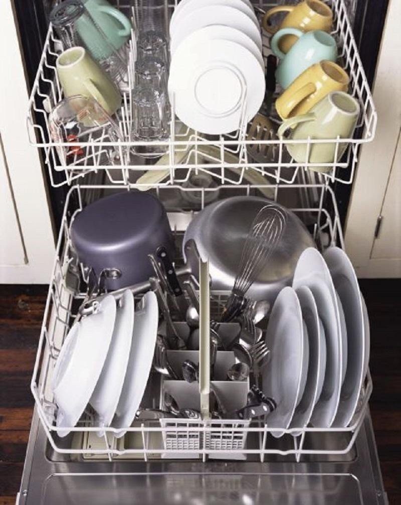 Укладка посуды в посудомоечной машине