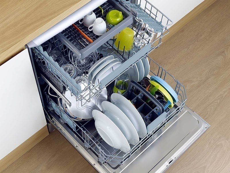 Загрузка посудомоечной машины siemens