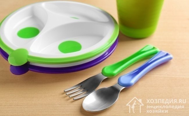 Детская посуда и столовые приборы