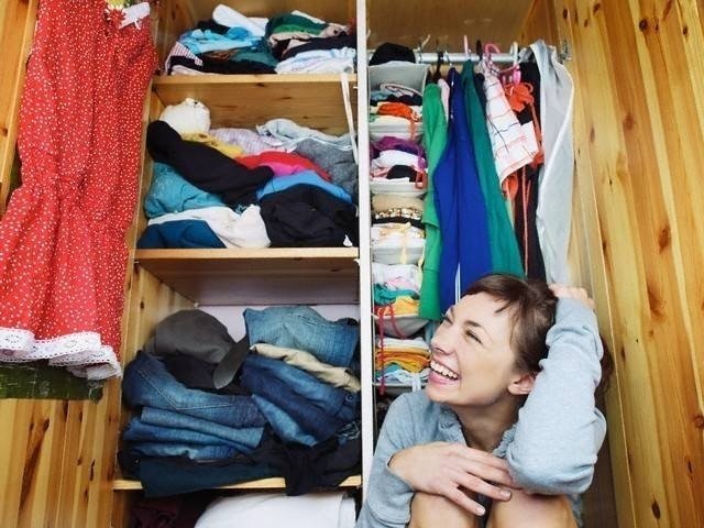 Порядок в шкафу с одеждой