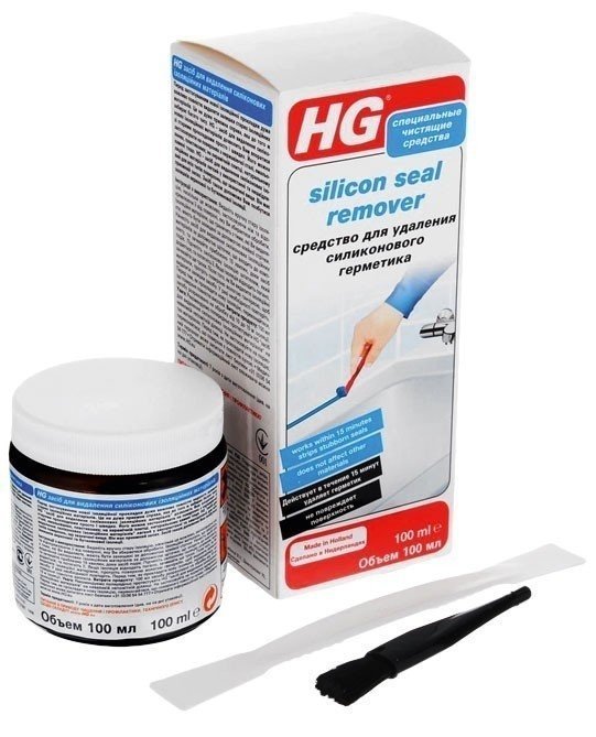 Очиститель hg средство для удаления силиконового герметика