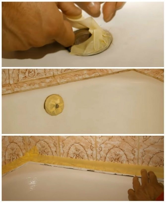 Восстановление эмали ванной своими руками
