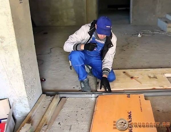 Подготовка бетонного пола для укладки ламината