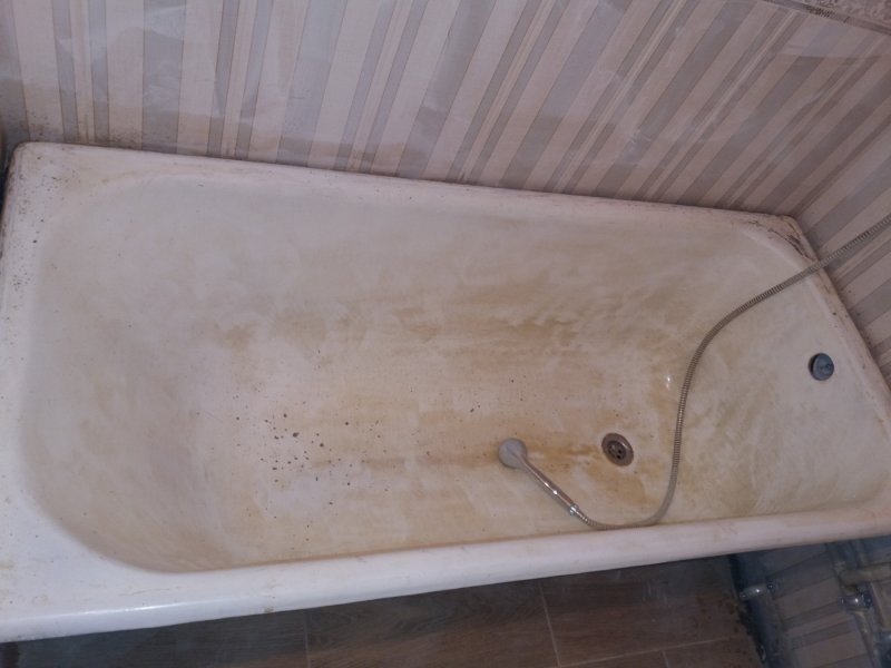 Реставрация старой ванны чугунной