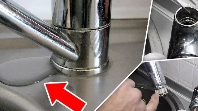 Как починить кухонный кран смеситель своими руками