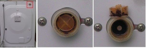 Фильтр сеточка заливного клапана стиральной машины