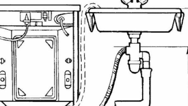 Слив в канализацию напрямую для стиральной машинки